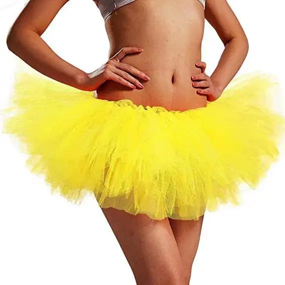 Jupe courte en tulle pour spectacle de ballet