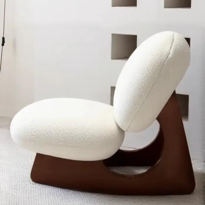 Chaises de salon à bascule pour balcon, chaises de salon tatami, sièges uniques, chaises de salon avec support dorsal, chaise longue, mobilier de maison