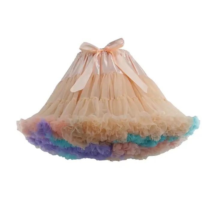 Mini jupe en tulle pour femmes