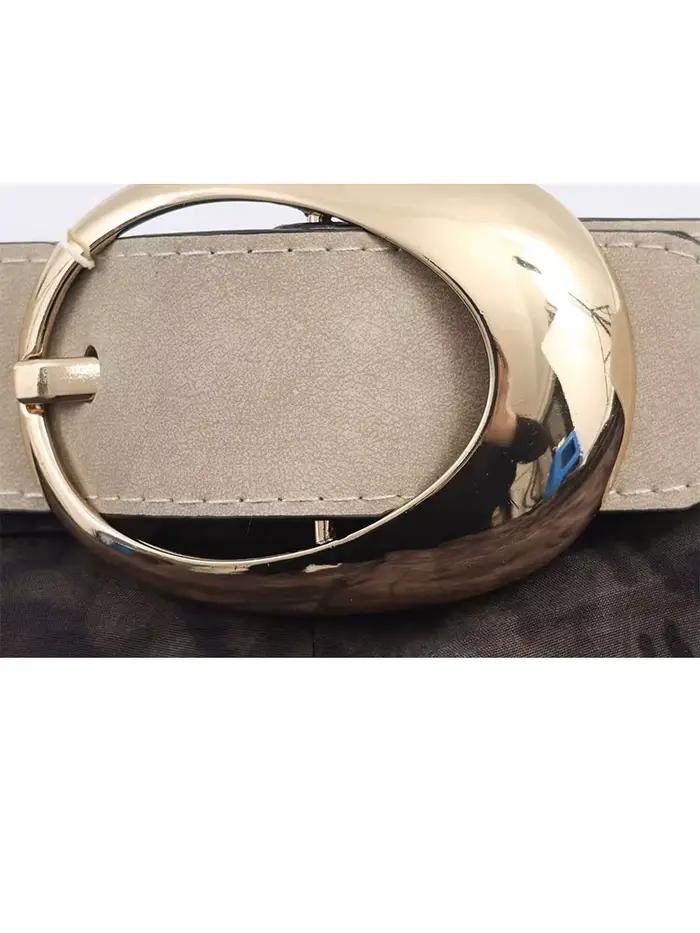 HH femme été fête mince jupe longue nouvelle mode fermeture éclair impression ceinture décoration décontracté