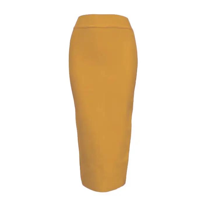 Jupes longues femmes été Sexy pansement jupe crayon femme vêtements grande taille mode Harajuku Vintage élastique dames