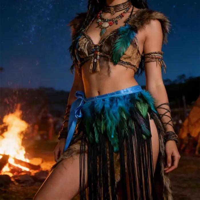 Jupe-ceinture de danse