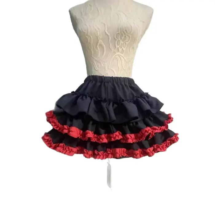 Jupe courte plissée Style Ballet pour femmes