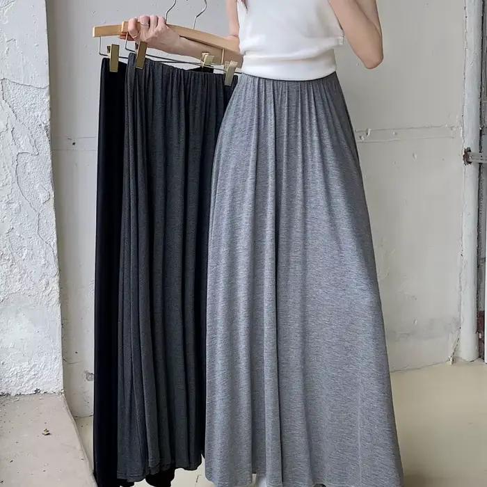 Nouvelle jupe évasée A-line pour femme