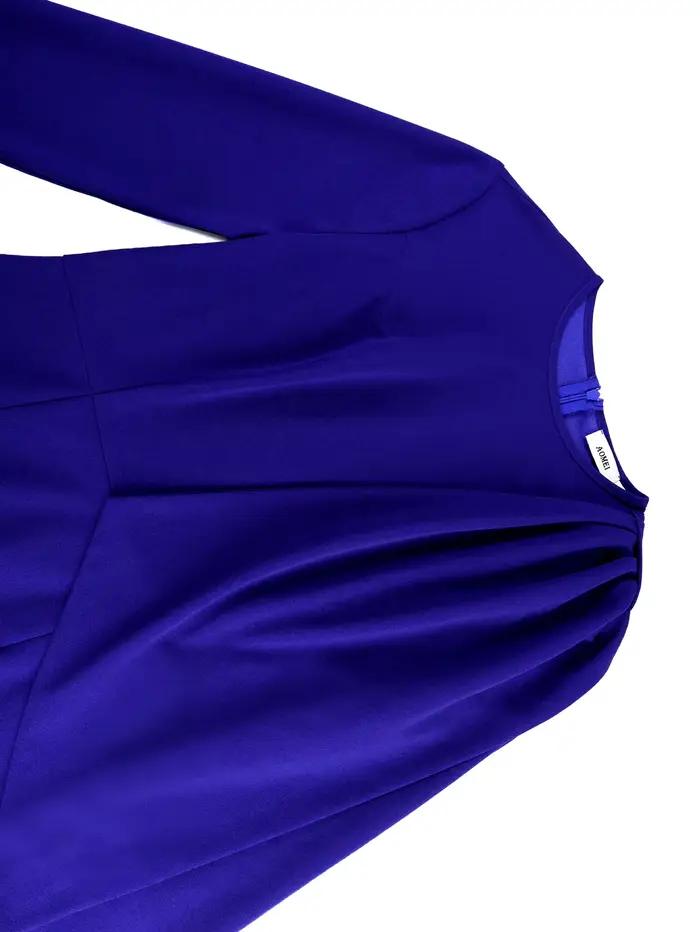 Robe Maxi à manches longues avec nœud pour femme