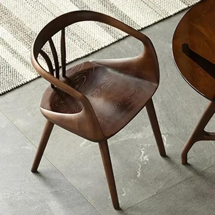 Chaises de salon et de patio modernes en bois, minimalistes, ergonomiques, de designer, pour bibliothèque, salle à manger, salon nordique, Silla Nordica, meubles de maison