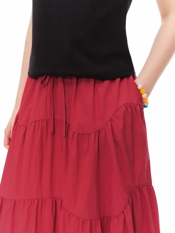 Jupe trapèze DUSHU pour femme