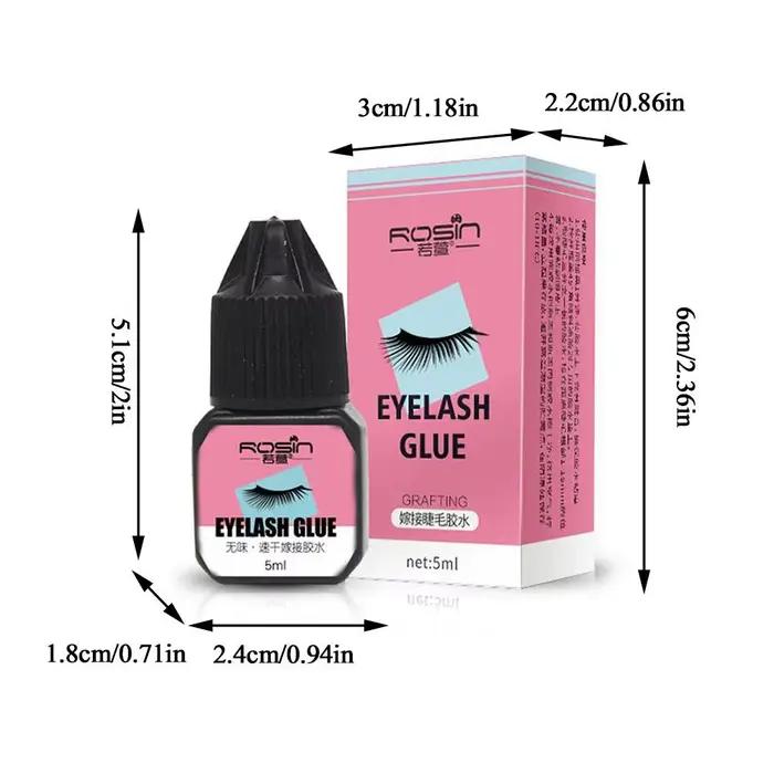 Colle d'extension de cils imperméable, greffage longue durée, colle adhésive à séchage rapide, outil de maquillage sans irritant