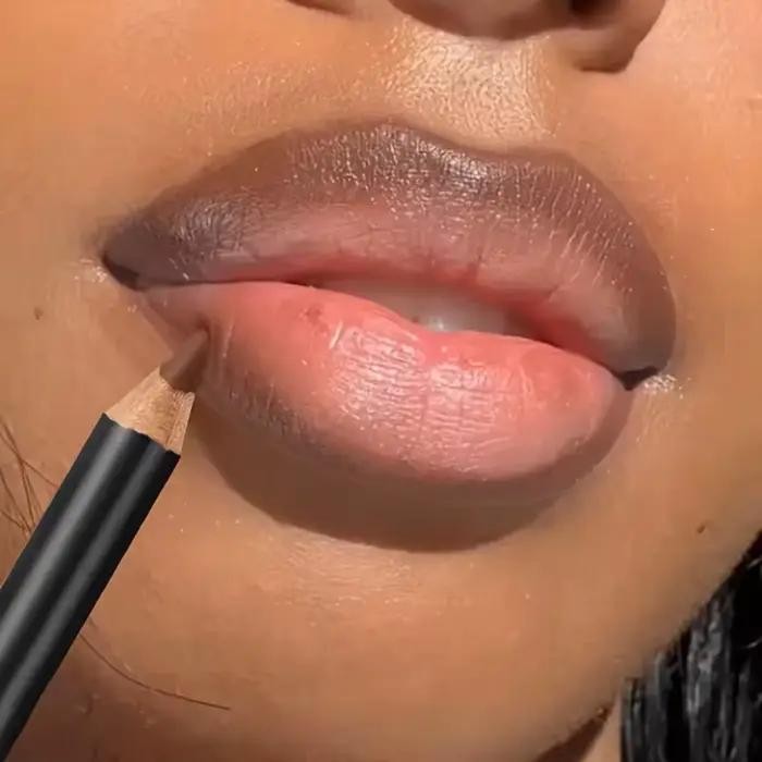Crayon à lèvres mat imperméable, teinte rouge Contour, rouge à lèvres longue durée, tasse antiadhésive, maquillage hydratant pour les lèvres, 12 couleurs