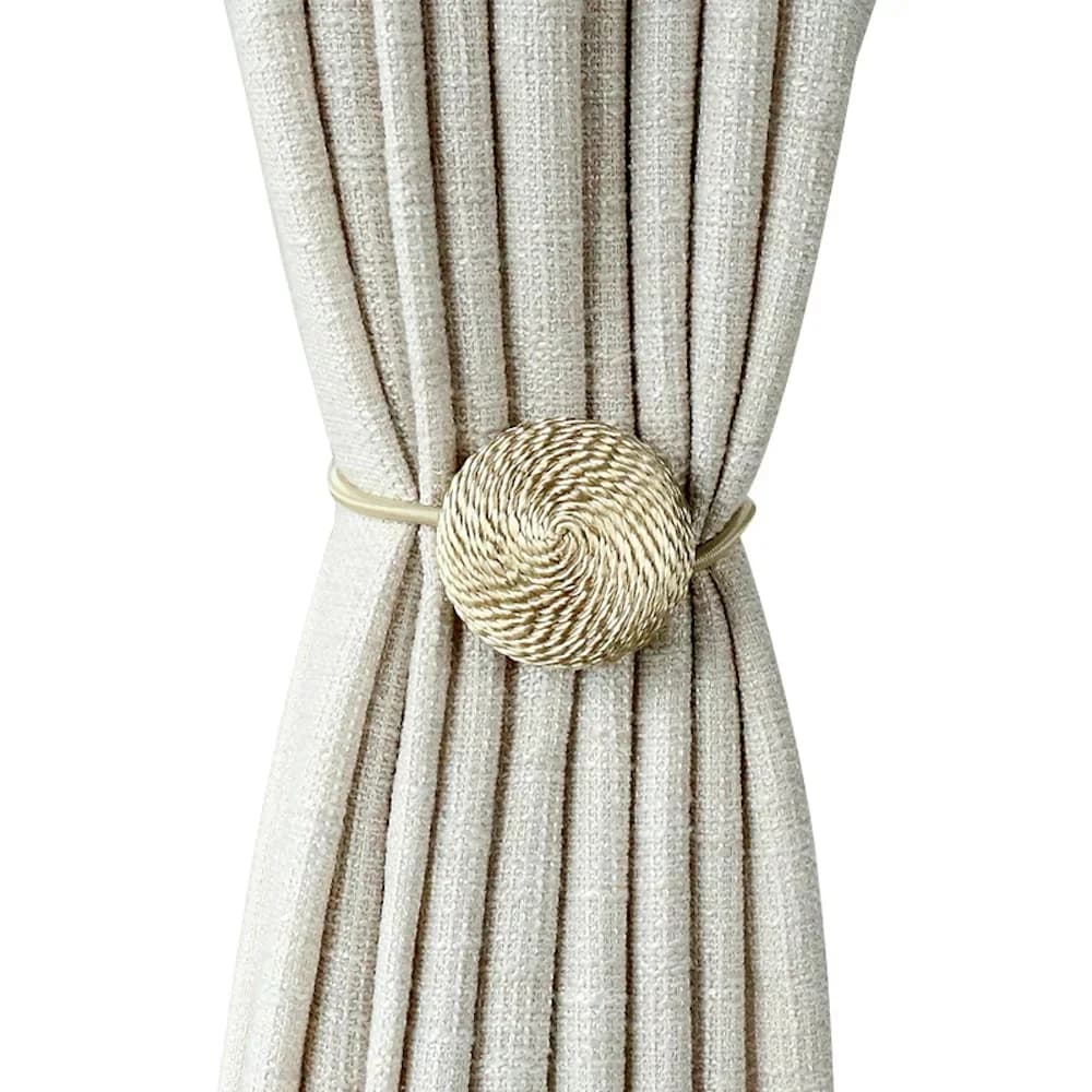 Embrasses magnétiques pour rideaux, Style moderne et Simple, Clip par Tende, attaches pour rideaux, 