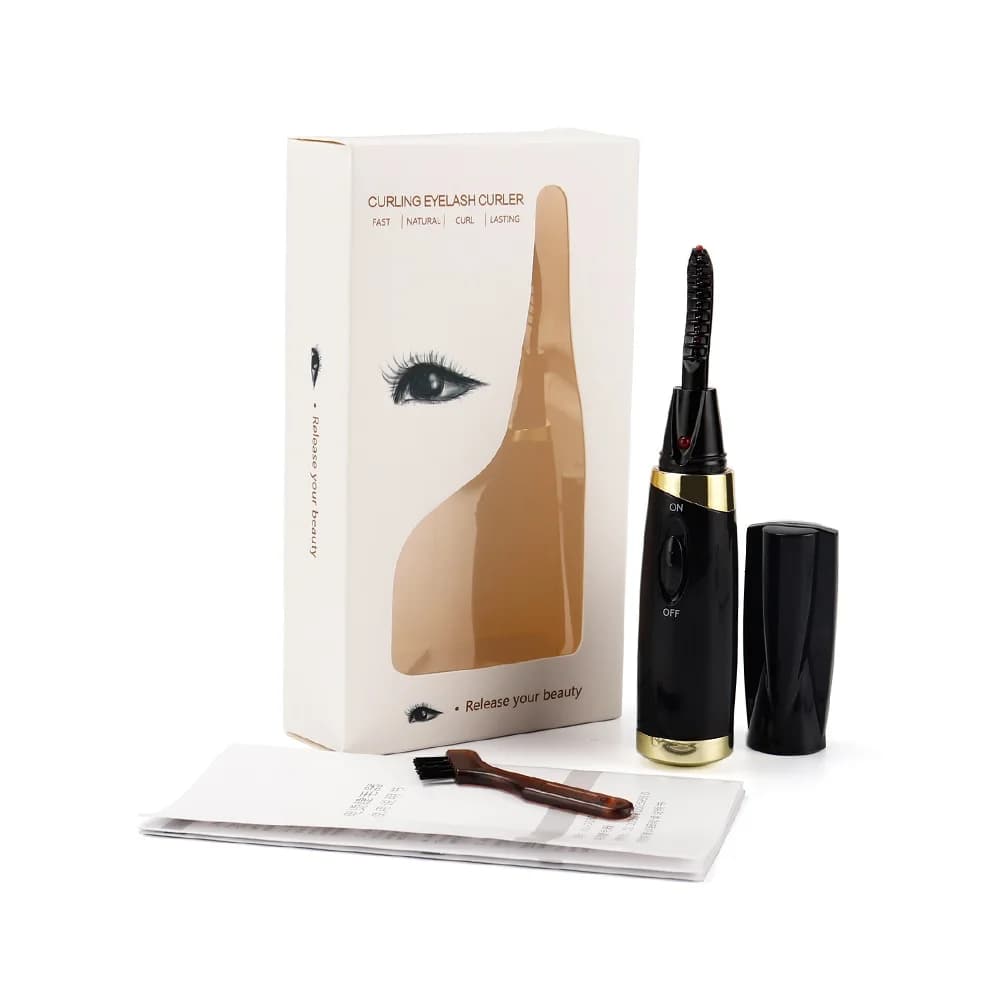 Recourbe-cils électrique longue durée, brosse chauffante permanente, peigne à repasser, outil de maq