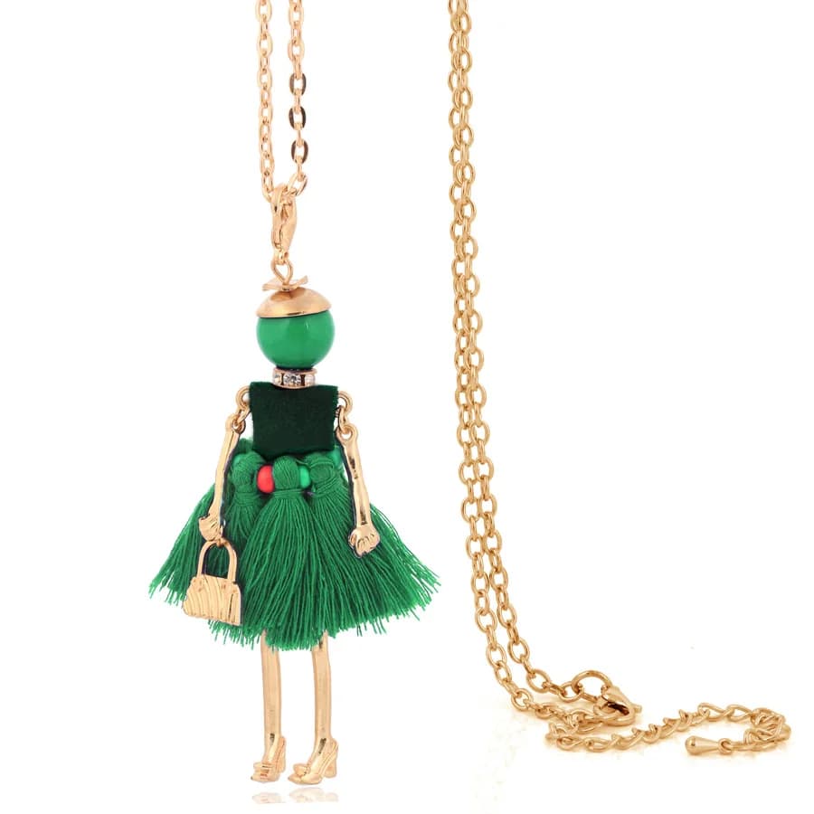 Colliers à la mode pour femmes, Long collier pour dames et chaînes pendentif, bijoux cadeaux