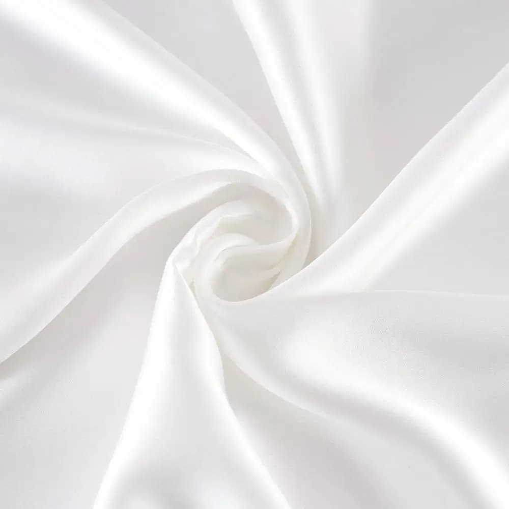 Tissu en soie de mûrier 100%, 30 mamans, largeur 114cm, soie teinte unie, pour bricolage, vêtements,