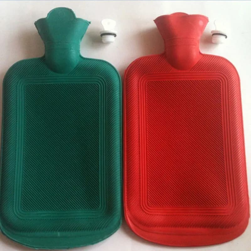 Bouteille d'eau chaude en caoutchouc hiver | Bouteille Portable, bouteilles épaisses, chauffe-mains,