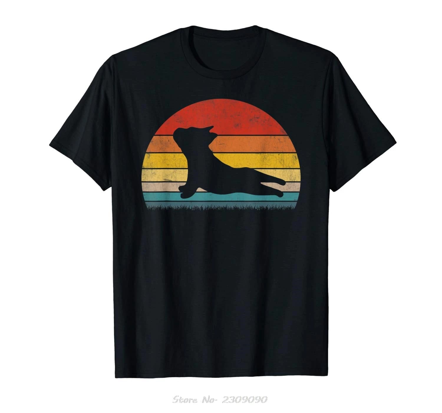Bouledogue français chemise de Yoga drôle Frenchie T-shirt nouveaux hommes coton col rond T-shirt Hi