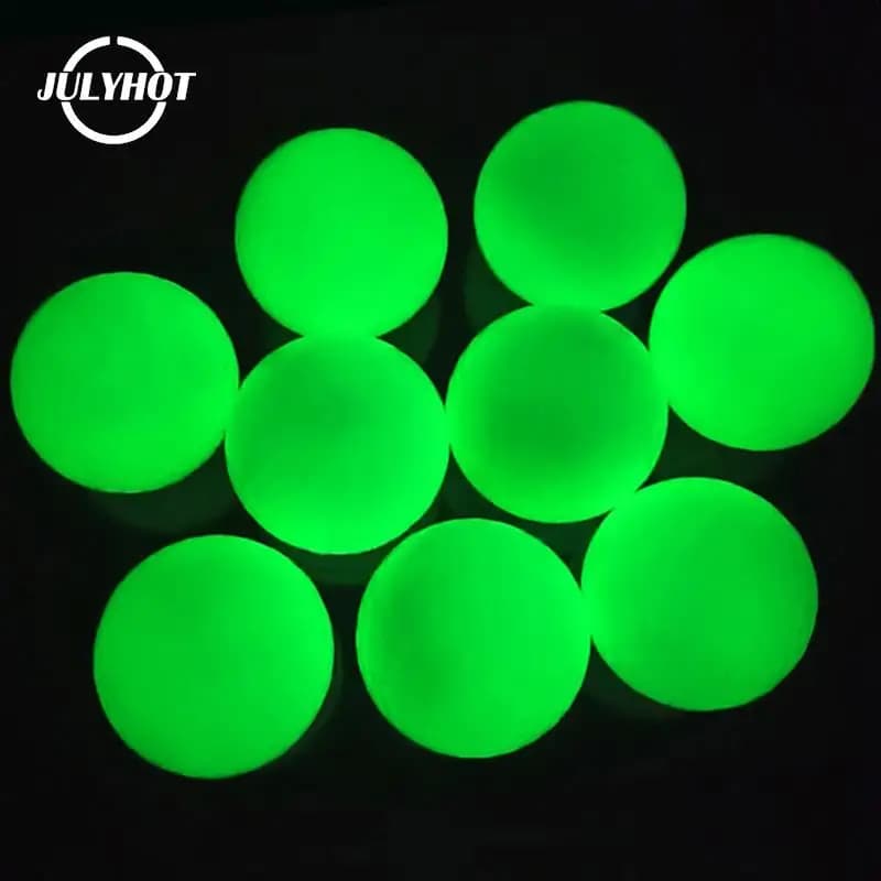 Balle de golf structurels ente qui brille dans la nuit, longue durée, brillante, Shoous Ball, Glow I