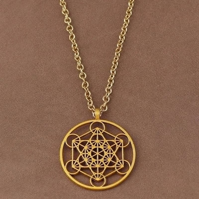 Collier pendentif tribal en or et argent antique 256 pour hommes et femmes, bijoux chics, long, avec