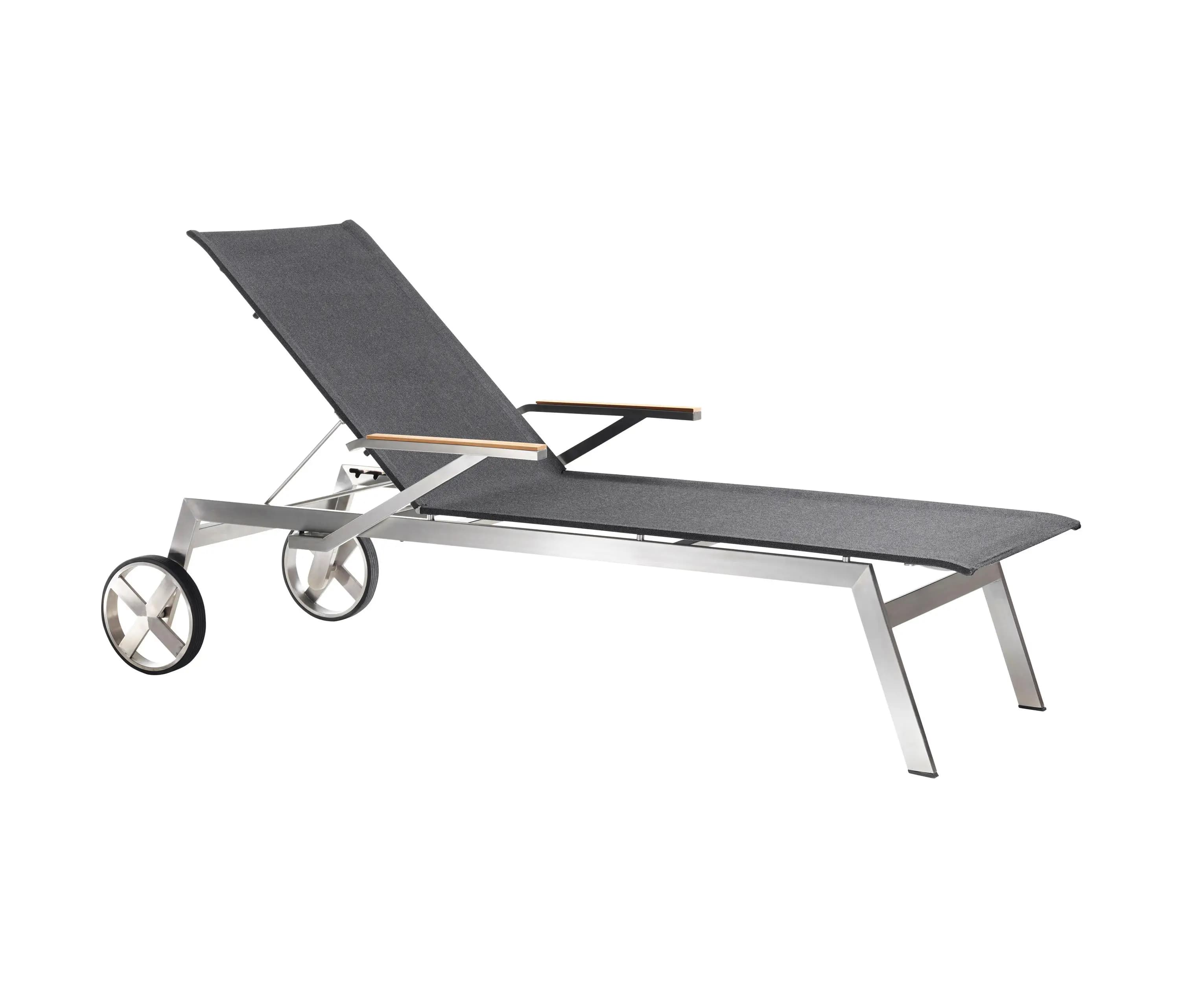 Piscine loisirs meubles chaises longues luxe extérieur Patio plage teck mains courantes Design chais