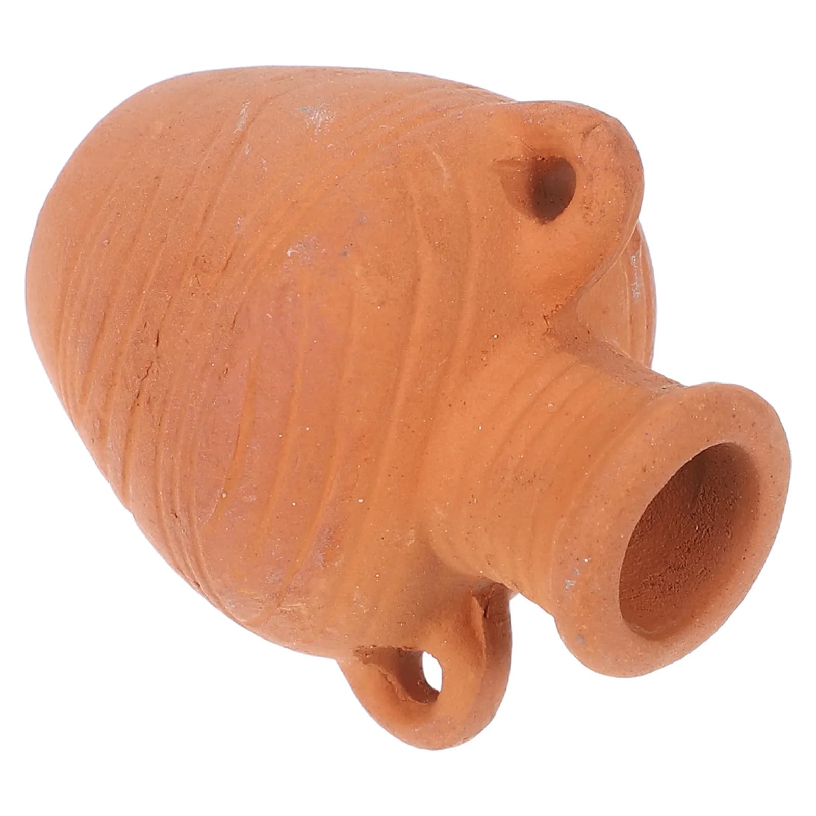 Miniature jardinière en terre cuite vintage, petit pot à fleurs, support compact et respirant pour p