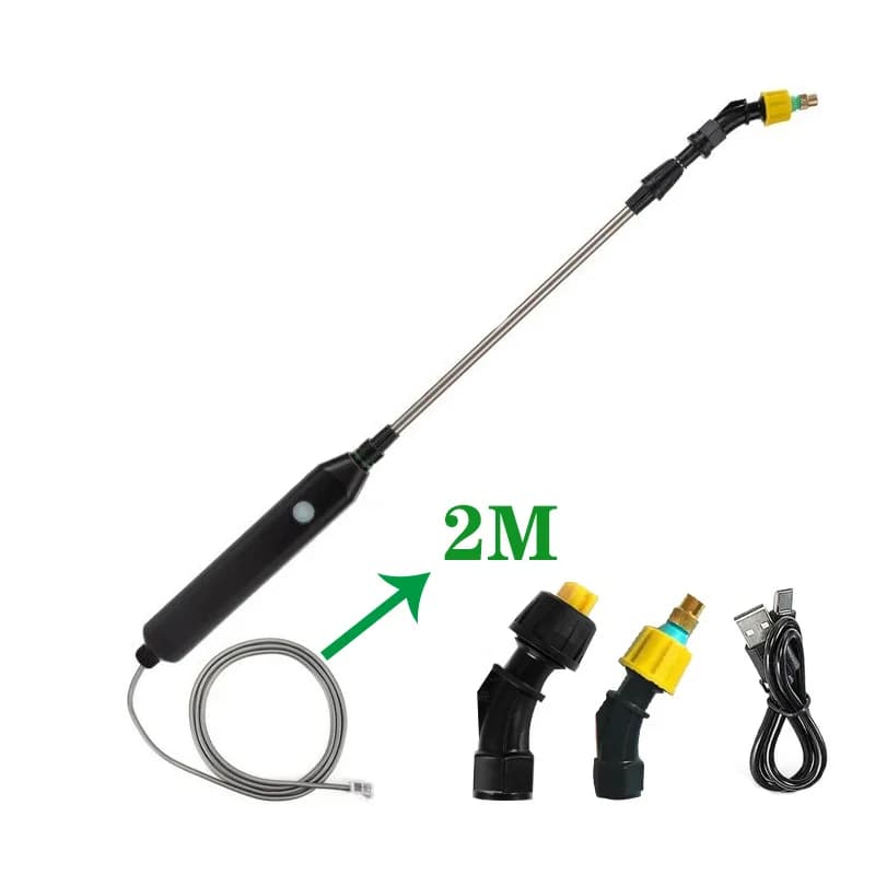 Pulvérisateur électrique 2/3/5m, pistolet d'arrosage, poignée télescopique automatique, plante de ja