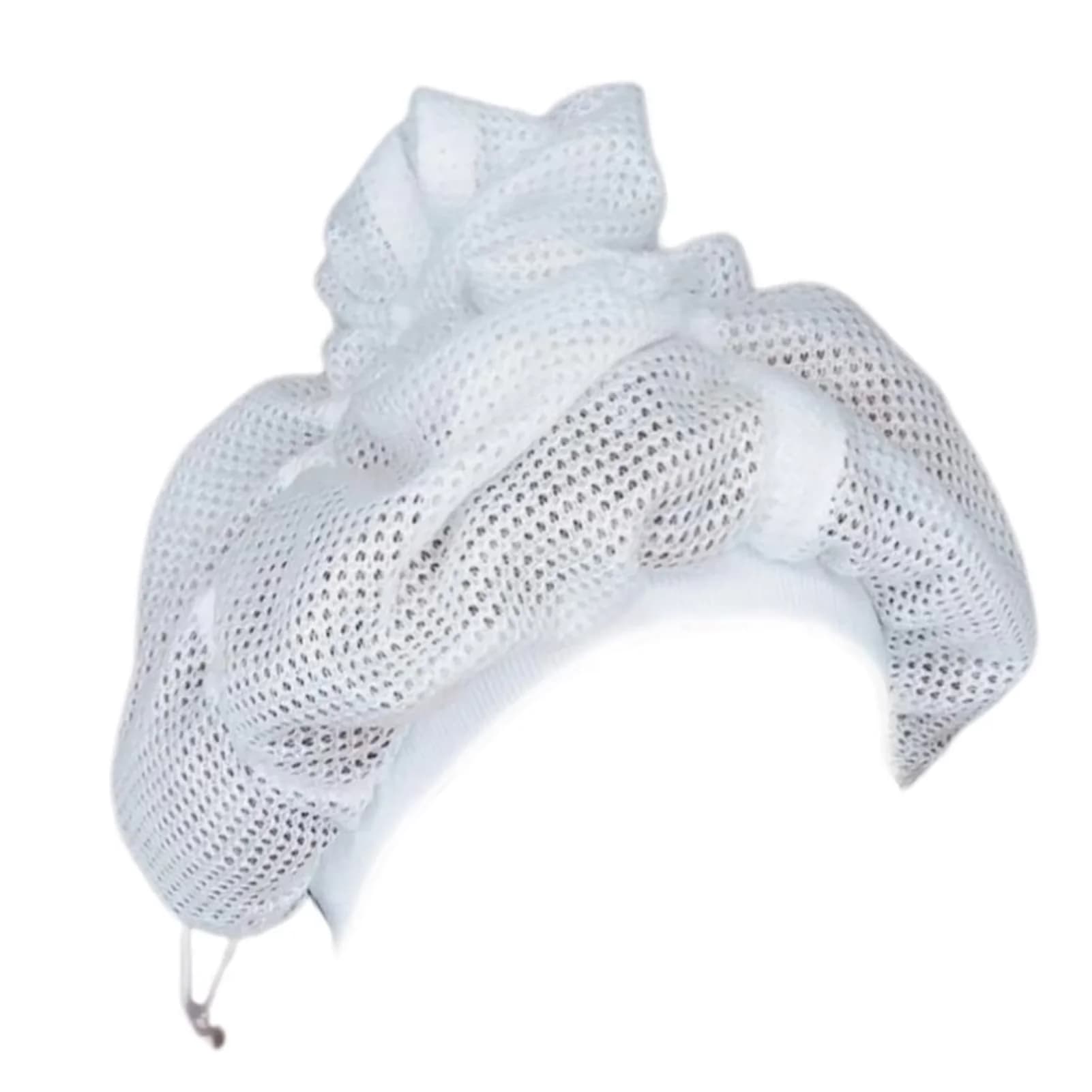 2 pièces capuchon de plopping en filet pour sécher les cheveux bouclés, bonnet de plopping cheveux b