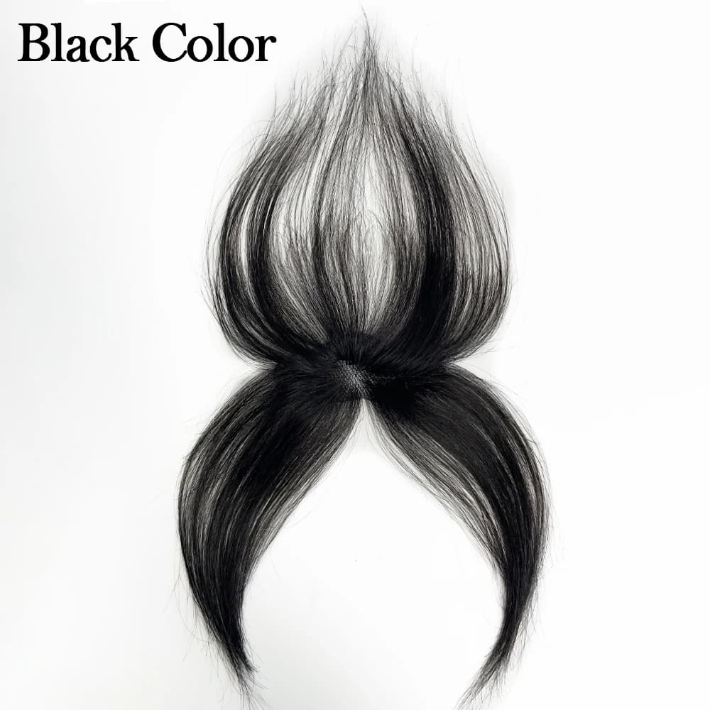 Extensions de cheveux 3D à clipser pour femme, frange latérale, partie centrale, couronne, postiche 
