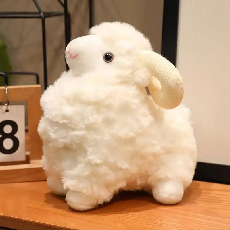 Dernière Dodo petit agneau poupée Kawaii peluche jouet à la main poupée dessin animé mignon cadeau d