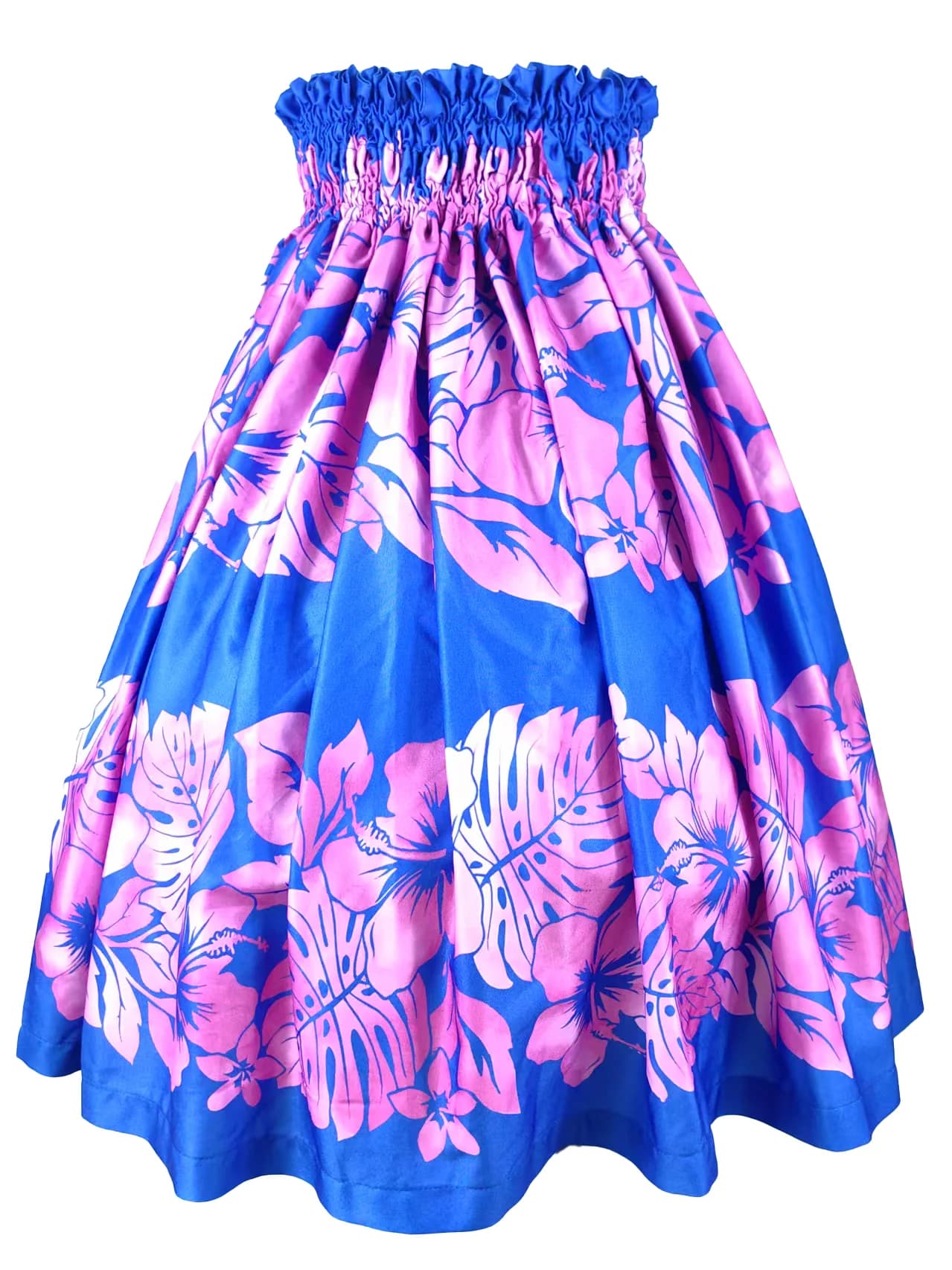 Jupe de danse Hula hawaïenne d'été, motif floral, longueur au sol, taille haute, corps polyes, 2026