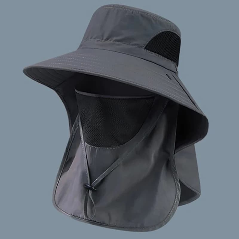 Chapeaux de soleil d'été Protection UV casquette de pêche de chasse en plein air pour hommes femmes 