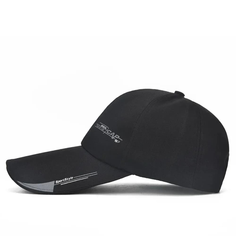 Casquette de sport pour homme, style baseball, pour la pêche et les activités de plein air, avec vis