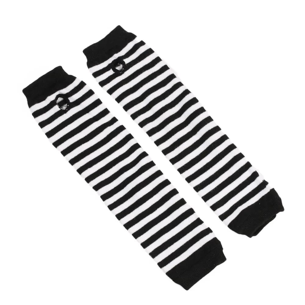 Gants chauds d'hiver à manches longues pour hommes et femmes, mitaines de coude tricotées Hip-Hop à 