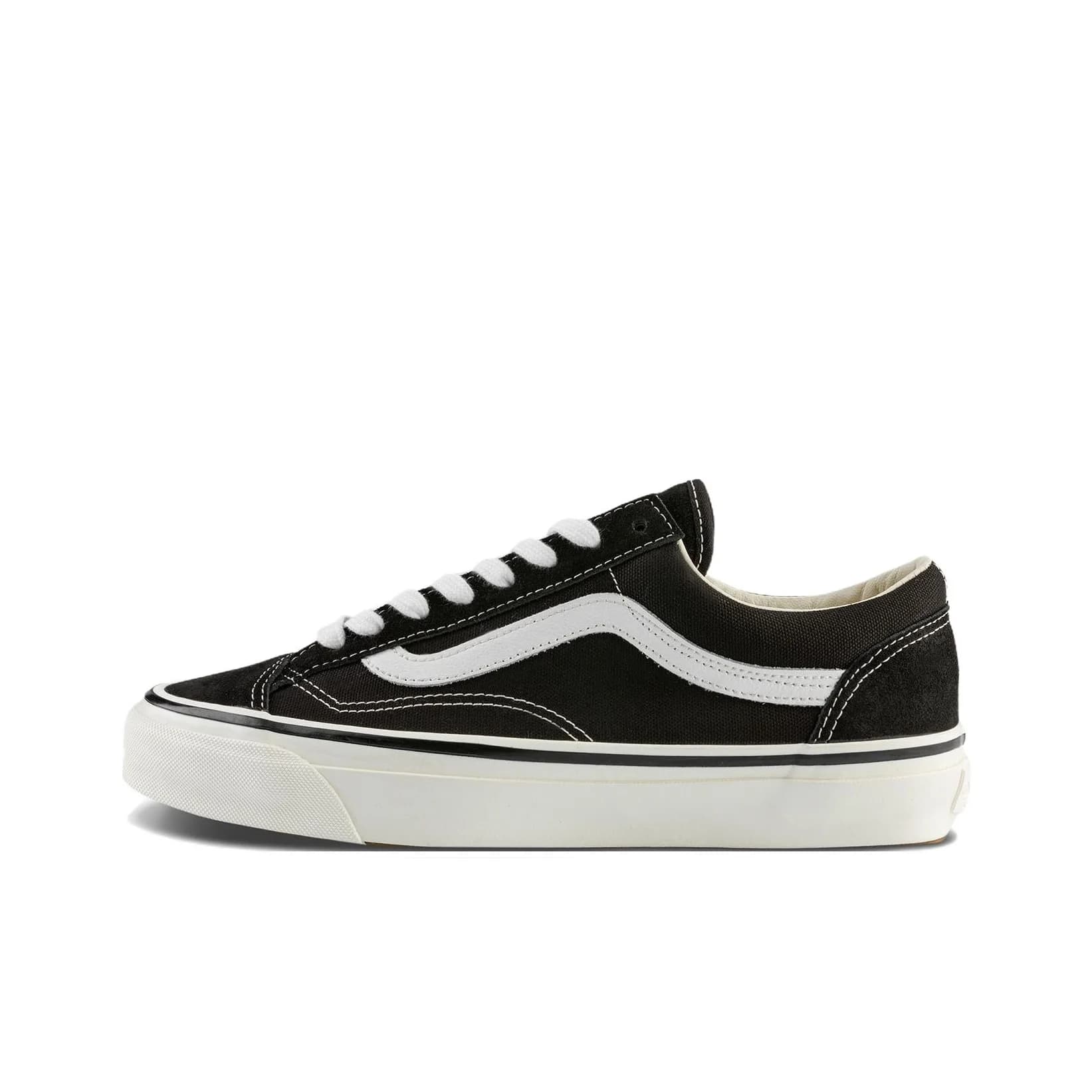 POIZON Old Skool Vans 36 Lx 'Black Marshmallow White' VN000E8VBPT