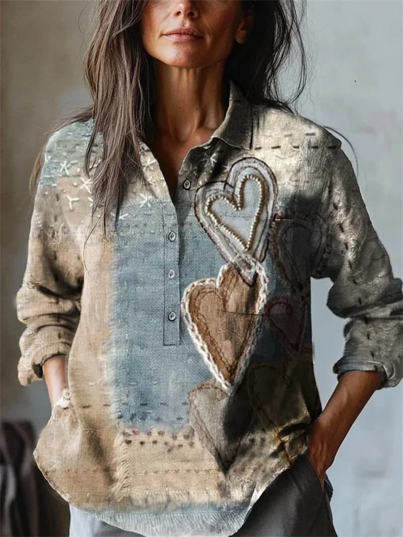 Chemise à manches longues pour femmes, chemise mixte d'été, coupe ample, Design inspiré de la mode, 