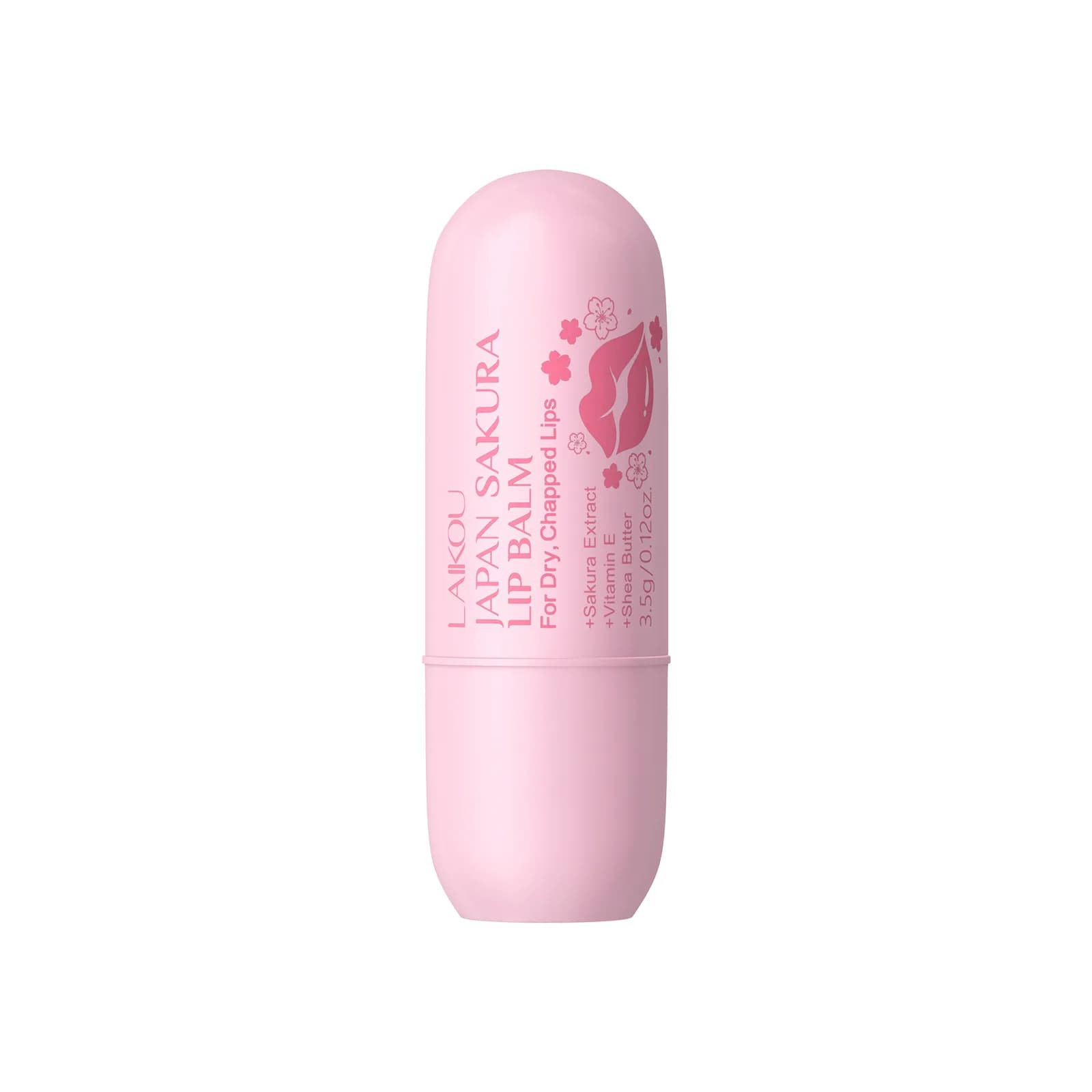 Baume à lèvres LAIKOU Sakura, soin nourrissant et hydratant pour les lèvres, hydratant longue durée,