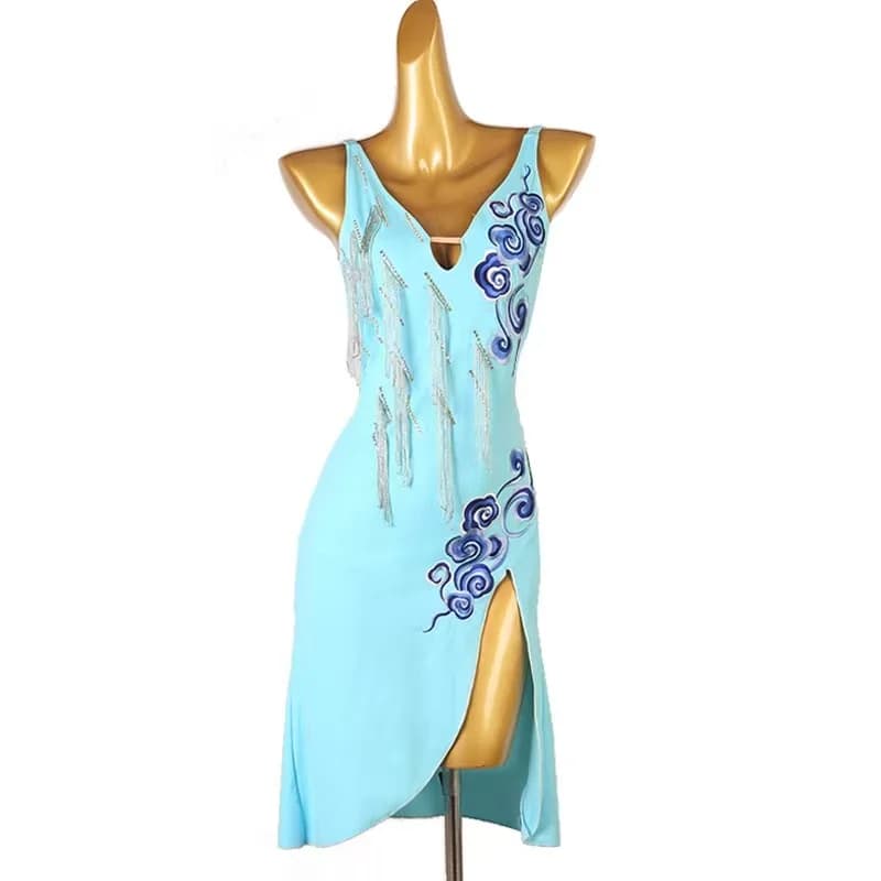 Jupe de brevLatine pour Femme, Nouveau Design, Style Pompon, Régions ba Samba, Robe de Jeu, Adulte, 
