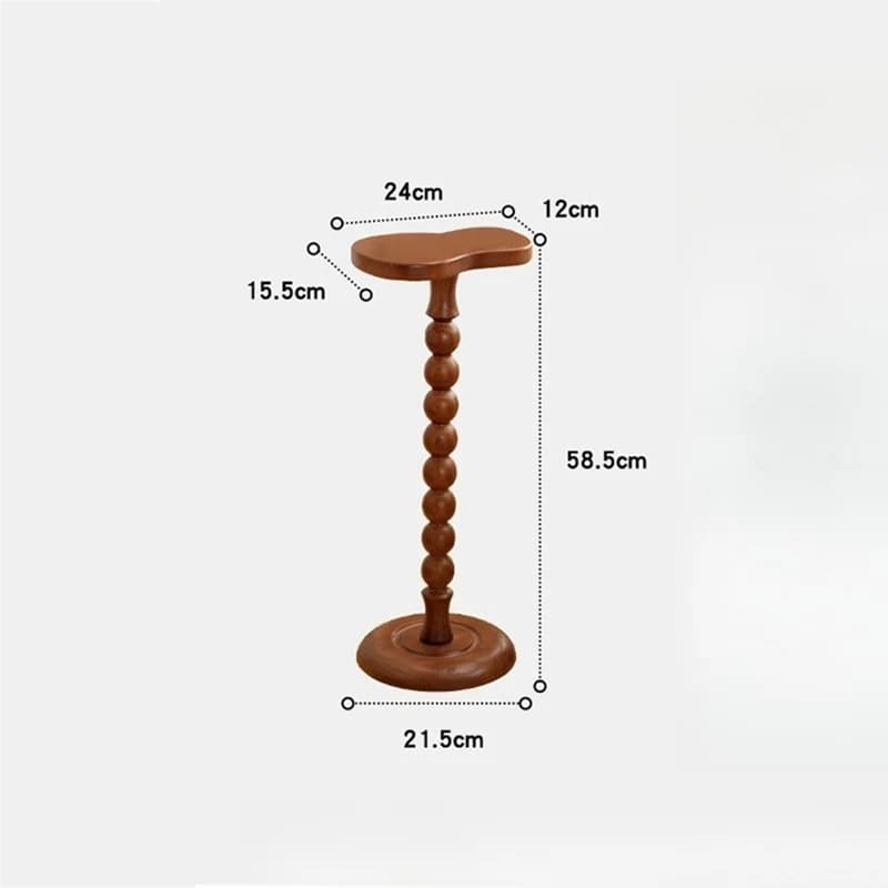 Table d'appoint de canapé de luxe rétro français, salon, Table basse Simple, étagère de rangement po