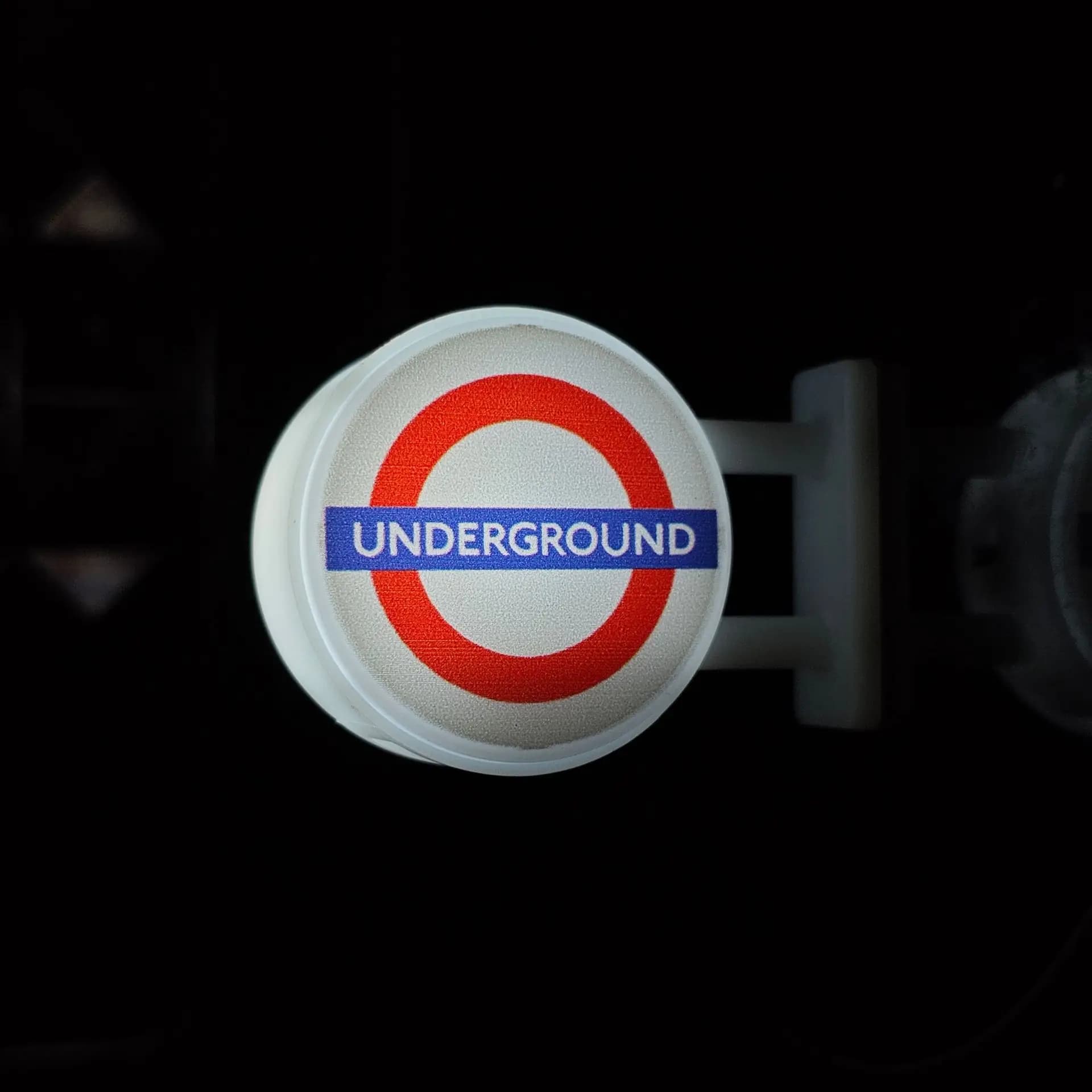 Aimants pour réfrigérateur, Station de métro du monde, panneau lumineux 3D populaire de londres, Mad