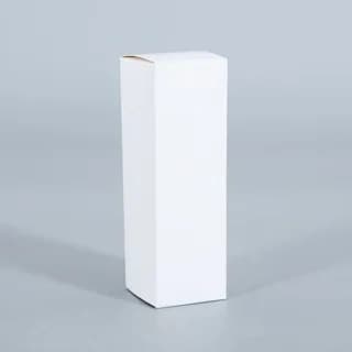 Boîte d'emballage en papier Kraft, 50 pièces, rectangulaire, blanc, noir, carton à douille pliante, 