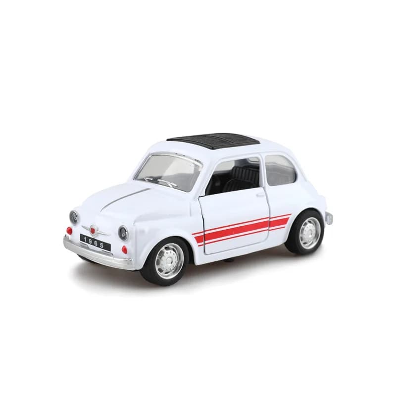 (ensaché) 1:36 FIAT, modèle de voiture en alliage, véhicule tout-terrain simulé, voiture en alliage 