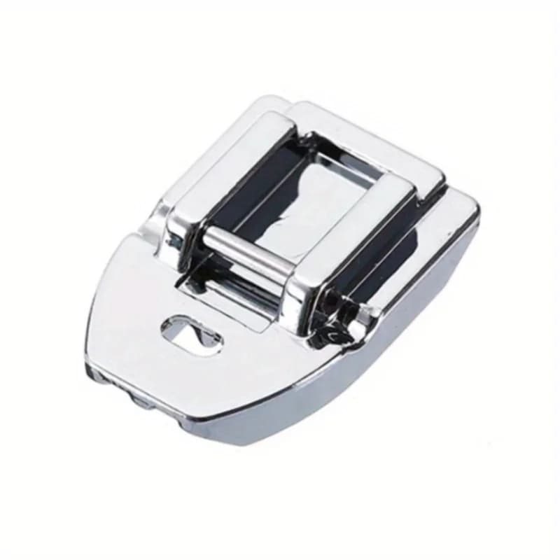 Pied à fermeture éclair invisible gris argenté – Fixation facile, haute précision, compatible avec S