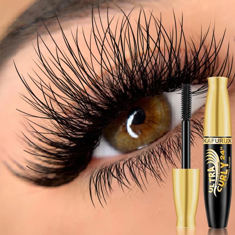 Mascara allongeant les cils noirs, Extension de cils, brosse, maquillage de beauté, cosmétiques pour