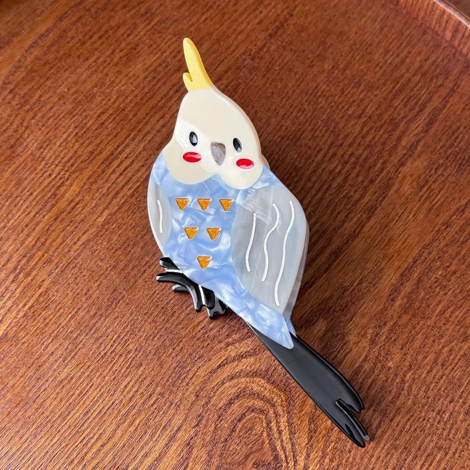 2025 nouveau dessin animé animaux oiseaux griffe de cheveux 13CM grandes pinces à griffes en acétate