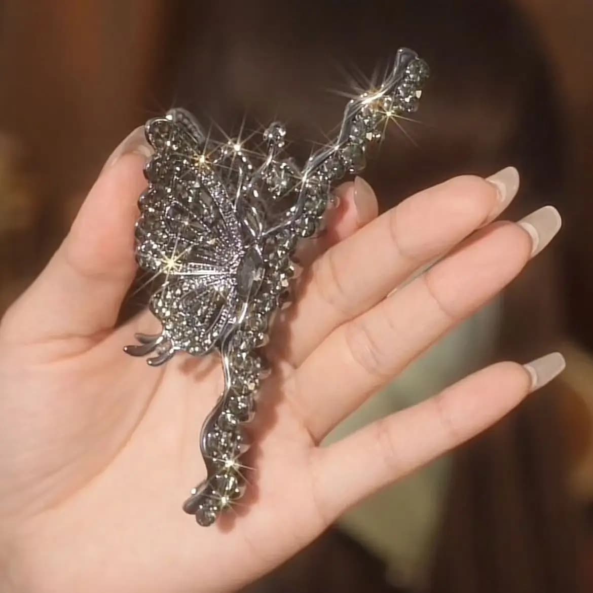 Épingle à cheveux élégante en métal de luxe pour femmes et filles, nouvelle mode, accessoires de che