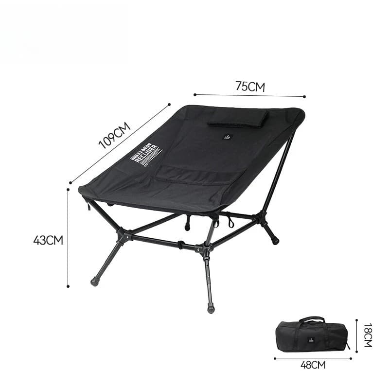 Mini chaise longue légère, chaise de Camping pliante et Portable pour voyage, chaises longues simple