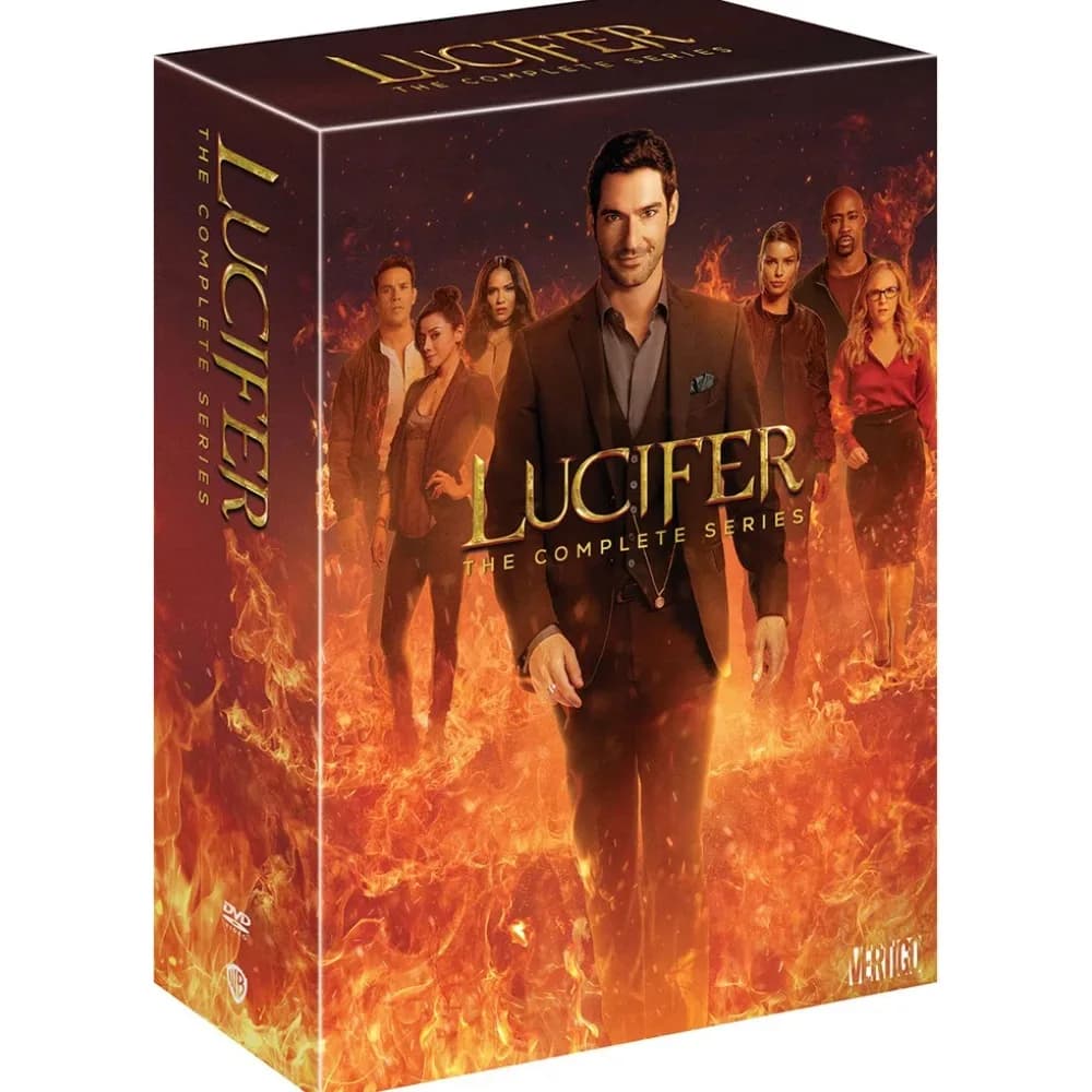 Lucifer : La série complète saisons 1-6 (DVD, coffret de 20 disques) DVD avec sous-titres phonétique