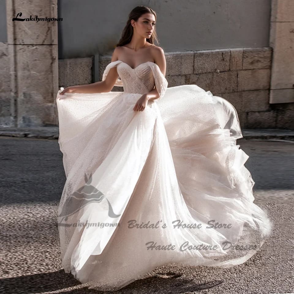 Yanshmigown-Robes longues scintillantes pour mariage à la plage de Rotterdam Kly, Robes de patients 