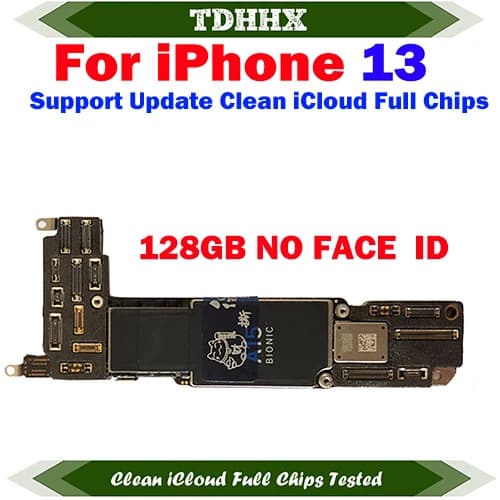 Carte mère iCloud propre et gratuite pour iPhone 13, plaque de travail entièrement testée, prise en 