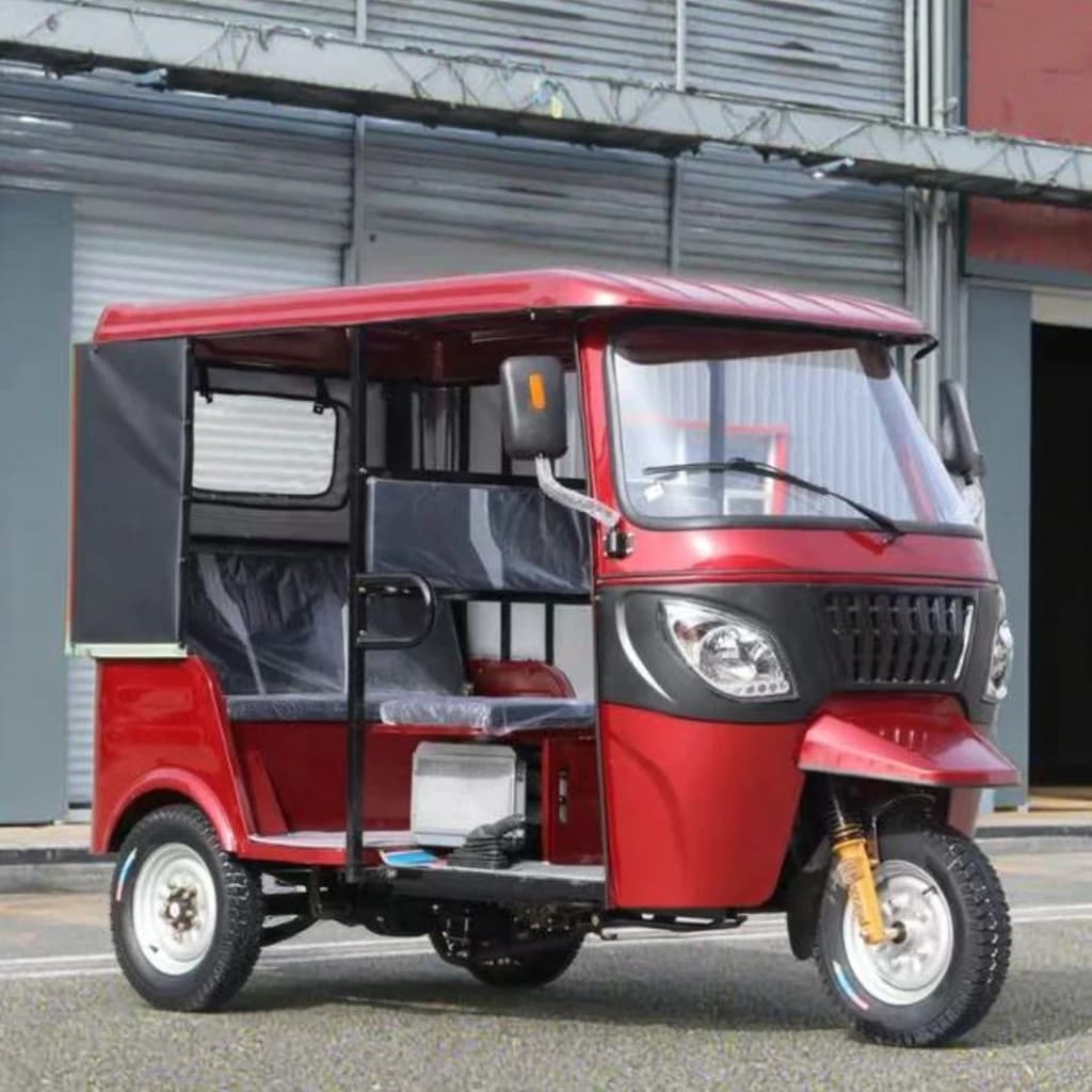 Taxi soulage vos soucis Tricycle à essence pour passagers Tuk Tuk Taxi moto à essence autres Tricycl