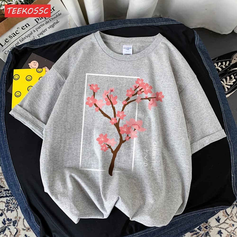 T-shirt rétro None Tree In Full Bloom pour hommes, T-shirt à manches courtes, initié à la mode Dstre