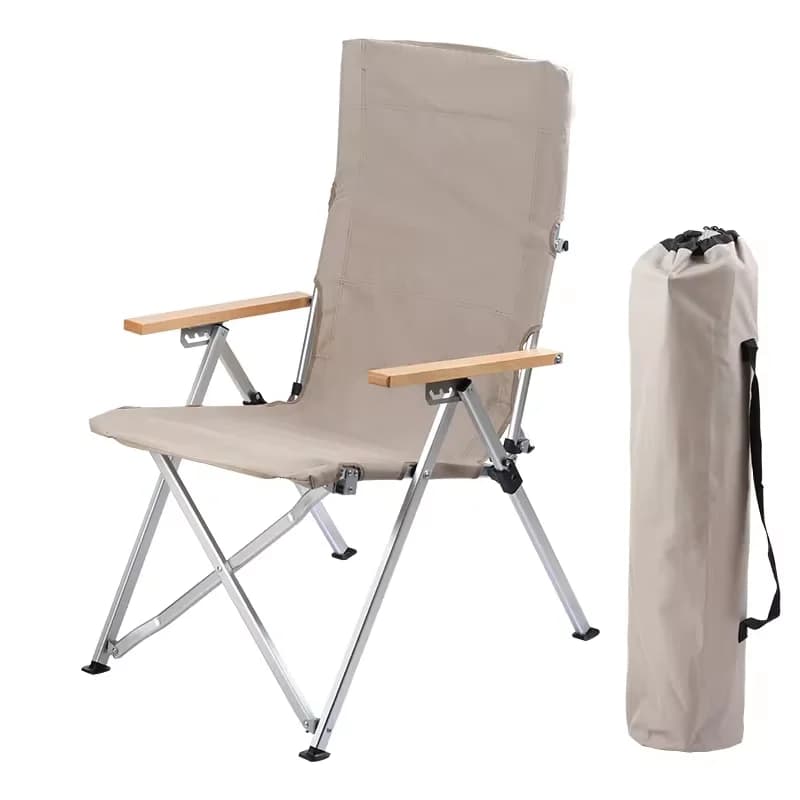Chaise longue d'extérieur robuste en aluminium, sièges pliants inclinables au Design moderne pour le